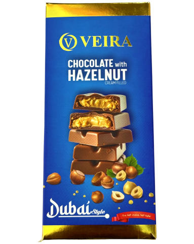VEIRA 100 GR FINDIKLI DUBAİ ÇİKOLATASI