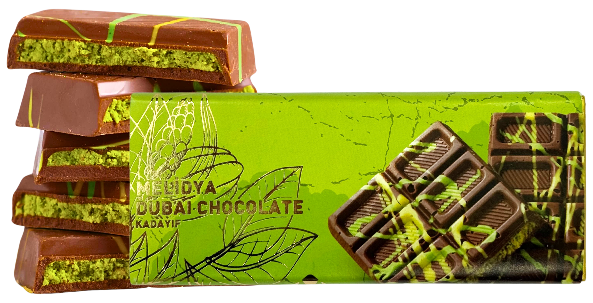MELİDYA 100 GR DUBAİ ÇİKOLATASI