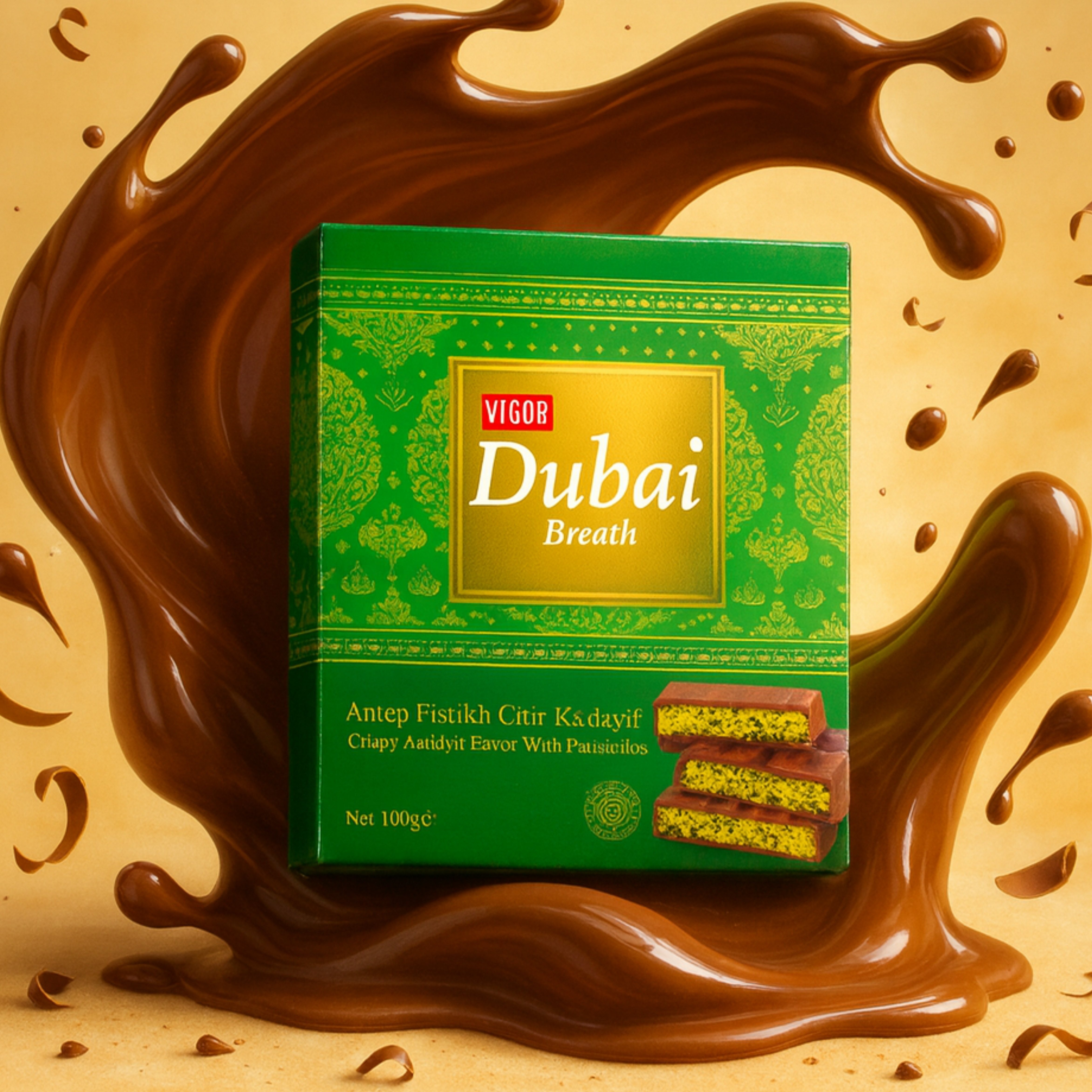 VIGOR 100 GR DUBAİ ÇİKOLATASI