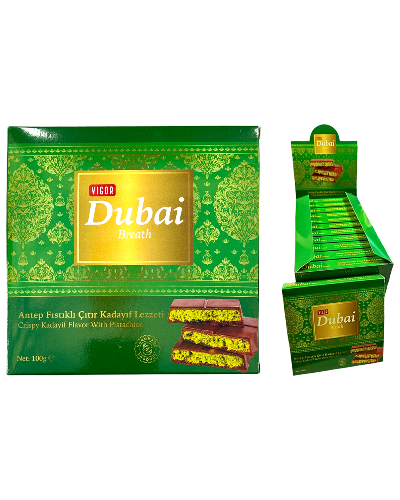 VIGOR 100 GR DUBAİ ÇİKOLATASI