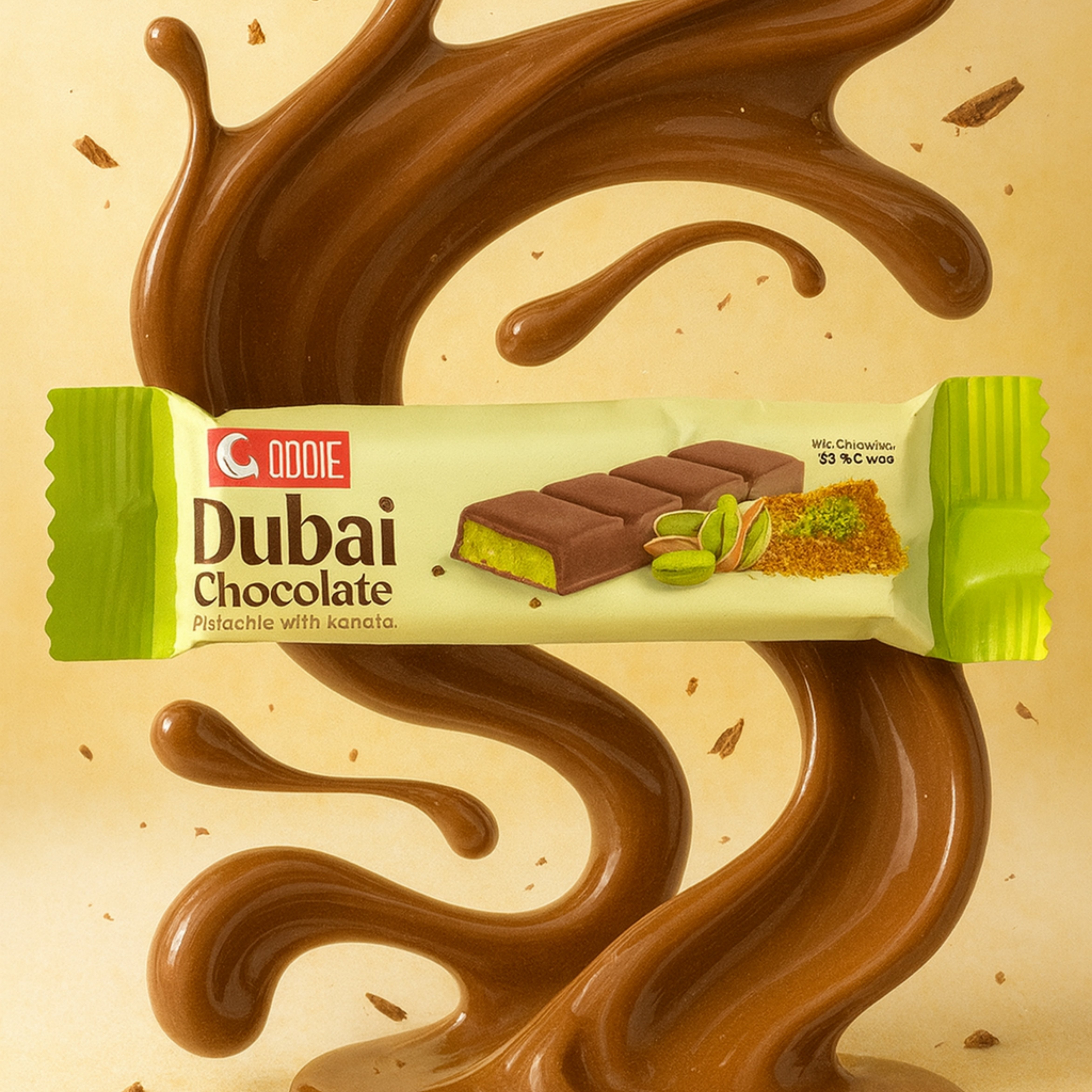 ODDIE 100 GR DUBAİ ÇİKOLATASI