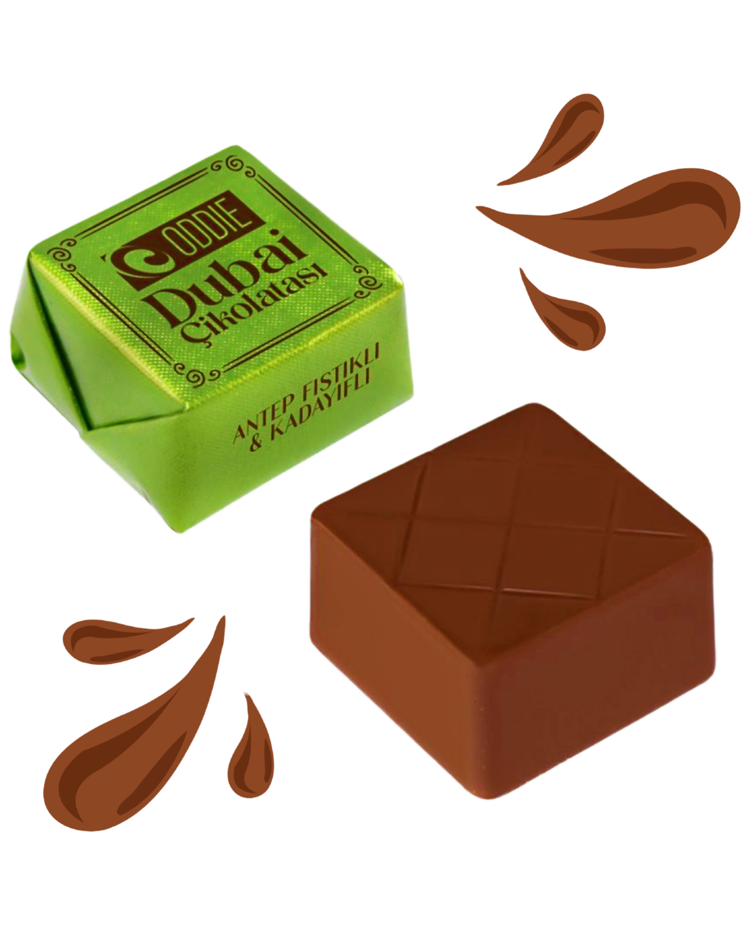 ODDIE 1000 GR DUBAİ ÇİKOLATASI