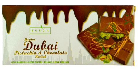 BURÇA 200 GR DUBAİ ÇİKOLATASI