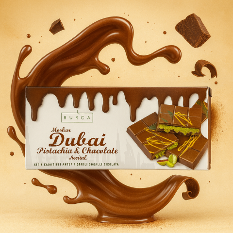 BURÇA 200 GR DUBAİ ÇİKOLATASI