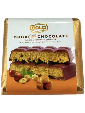 BOLÇİ 100 GR FINDIKLI DUBAİ ÇİKOLATASI