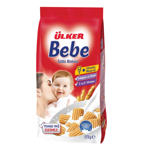 ÜLKER BEBE BISK.172GR*12