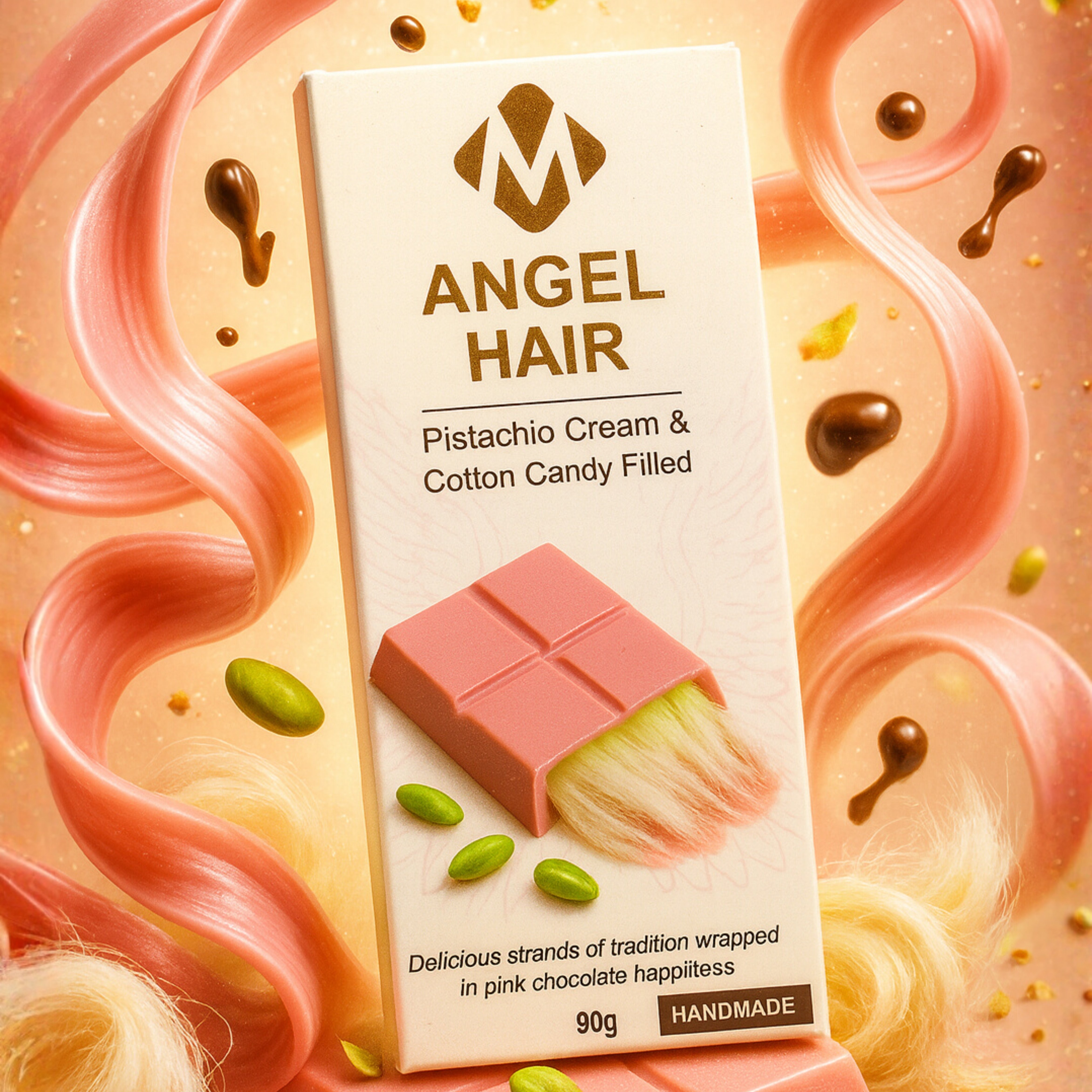 MELIDYA 90 GR ANGEL HAIR PEMBE