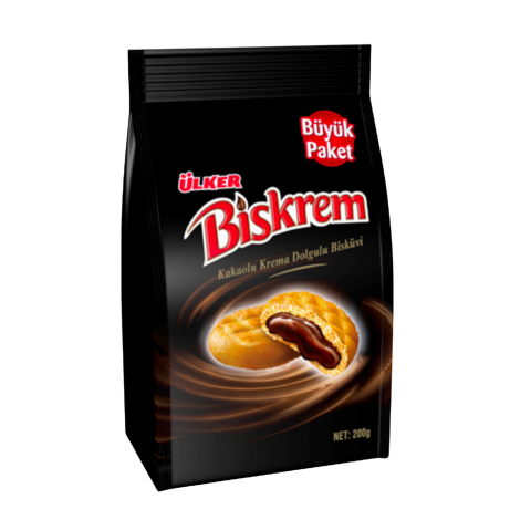 Ülker Biskrem Bisküvi 200 Gr X 12'li Koli