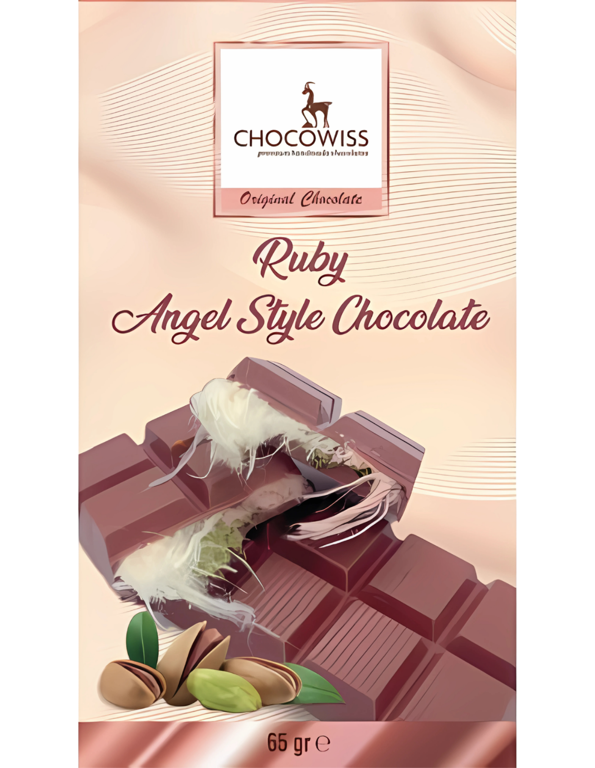 CHOCOWISS 65 GR ANGEL HAIR PEMBE