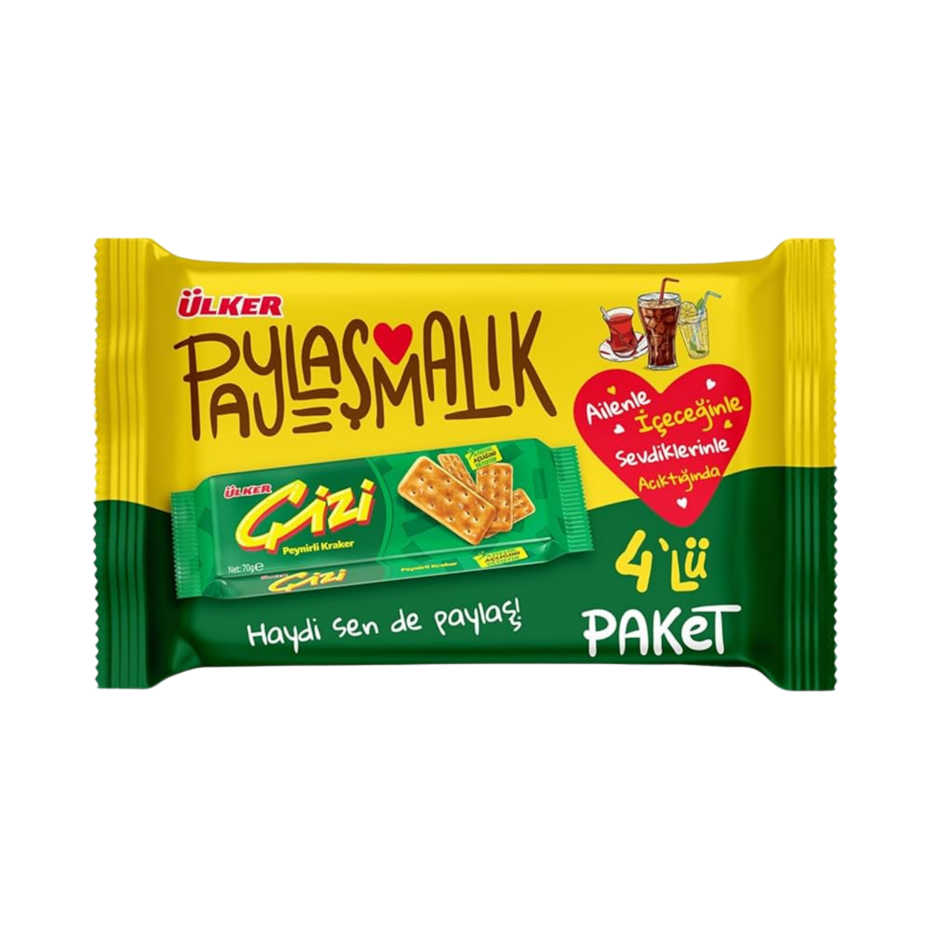 CIZI KRAKER 4LU 70GR*12