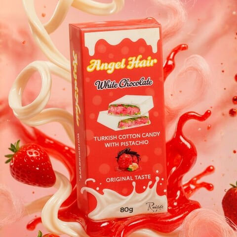 RAYESS 80 GR ANGEL HAIR BEYAZ ÇİKOLATA