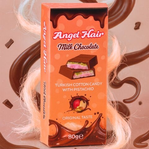 RAYESS 80 GR ANGEL HAIR SÜTLÜ ÇİKOLATA