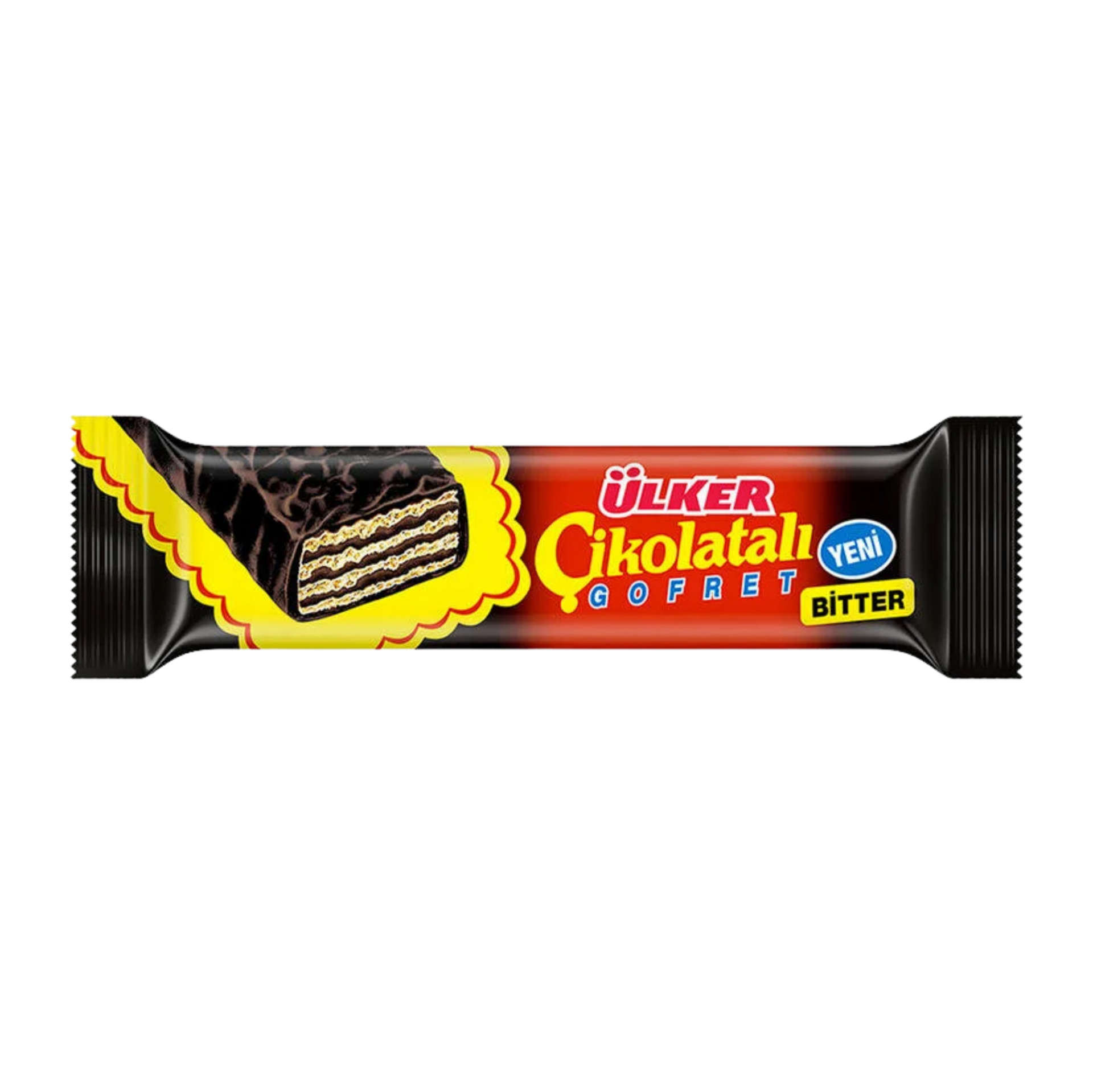 CIKOLATALI BITTER GOFRET 36GR*24