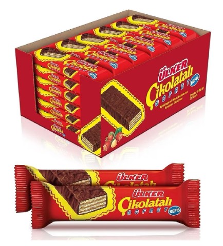 CIKOLATALI GOFRET 36GR*36*6 PAKET