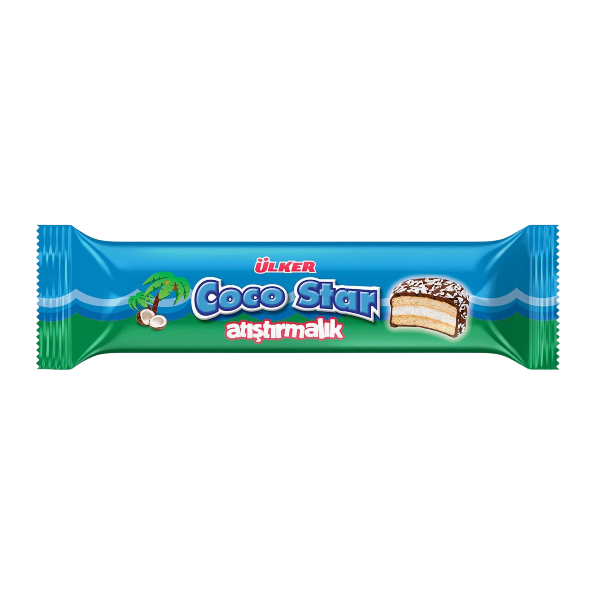 Ülker Cocostar Atıştırmalık Bisküvi Hindistan Cevizli 66 Gr X 24'lü Koli