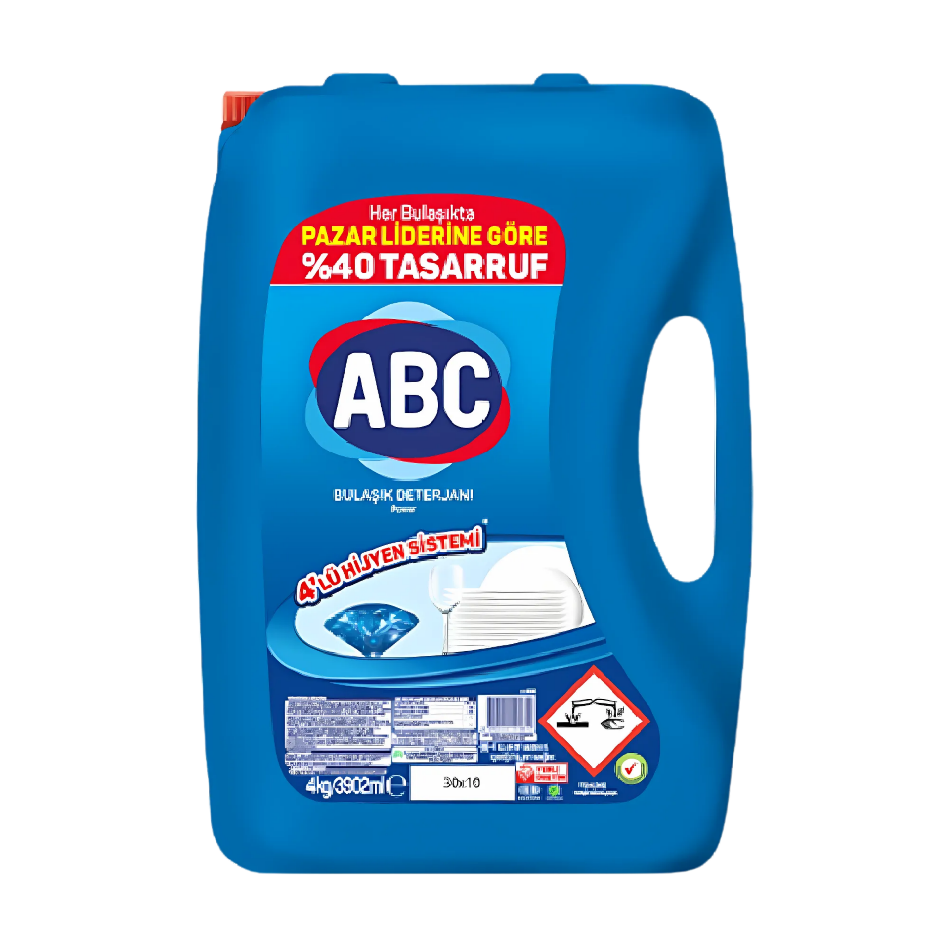 ABC BULAŞIK DETERJANI 4 LT*4