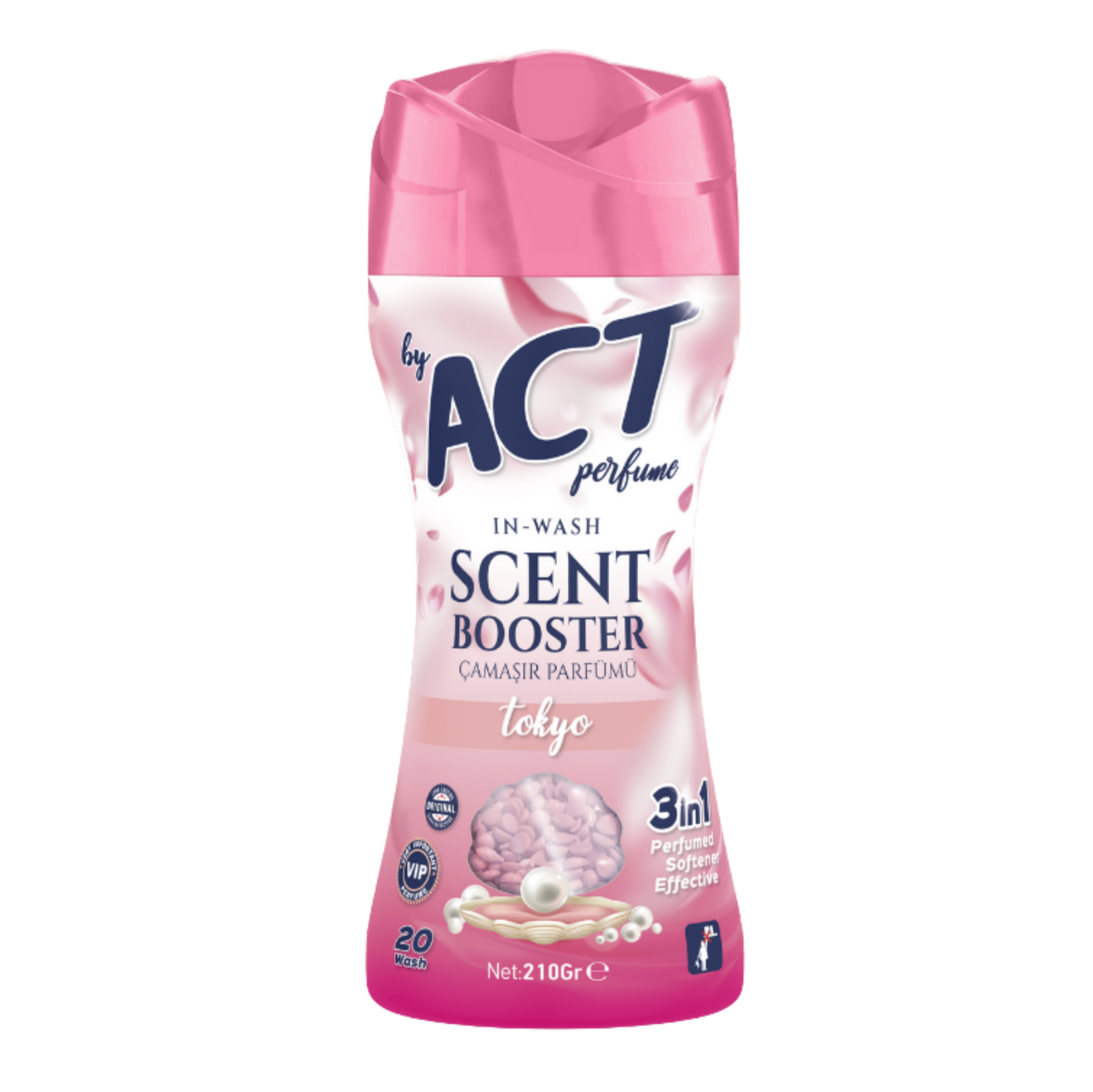 ACT ÇAMAŞIR PARFÜMÜ 210*10 GR PEMBE