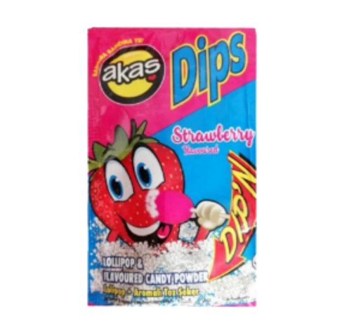 AKAS DIPS TOPİTOP 12 GR*36 ÇİLEK