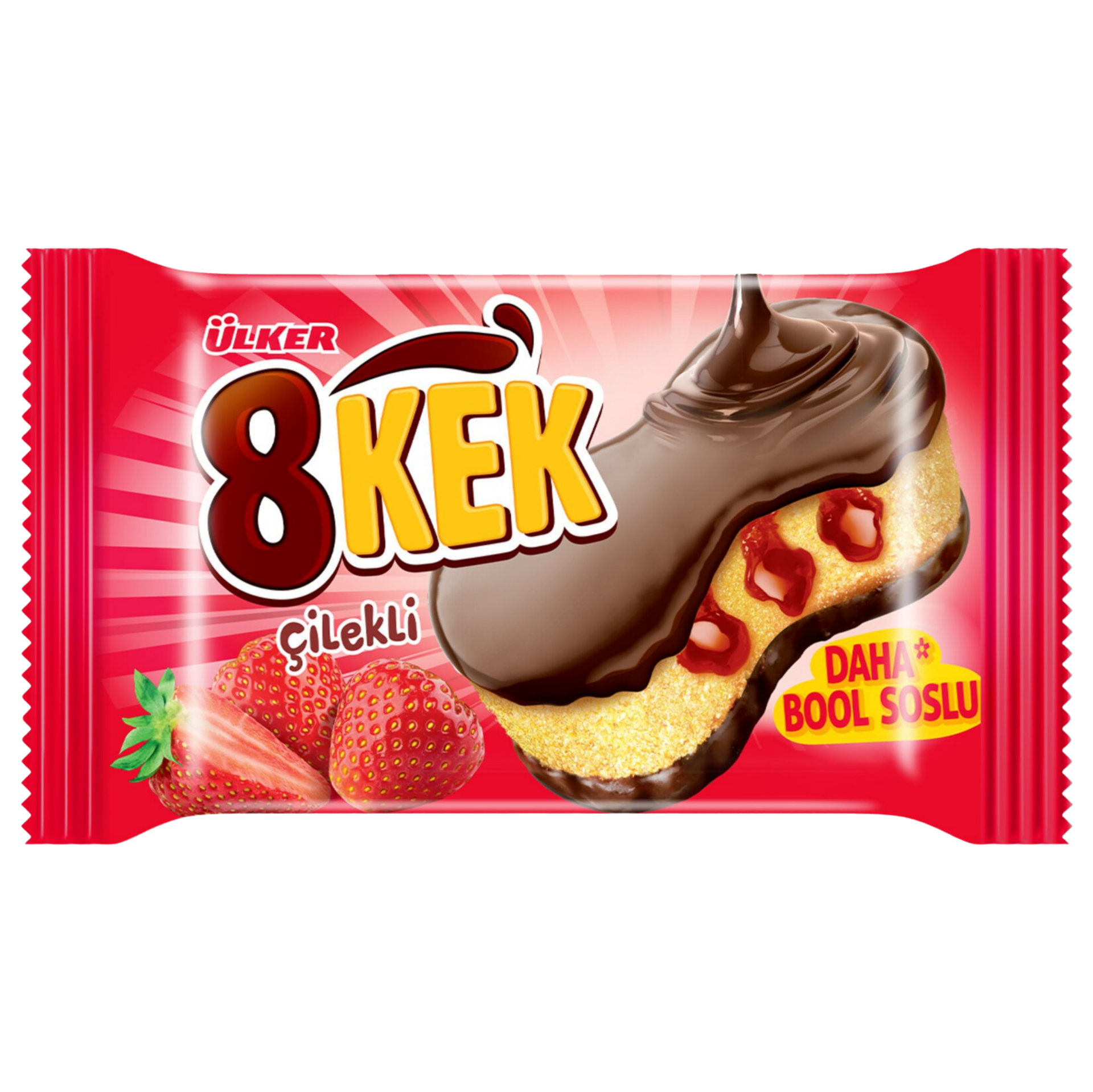 ÜLKER DANKEK 8 KEK CILEKLI 55GR*24