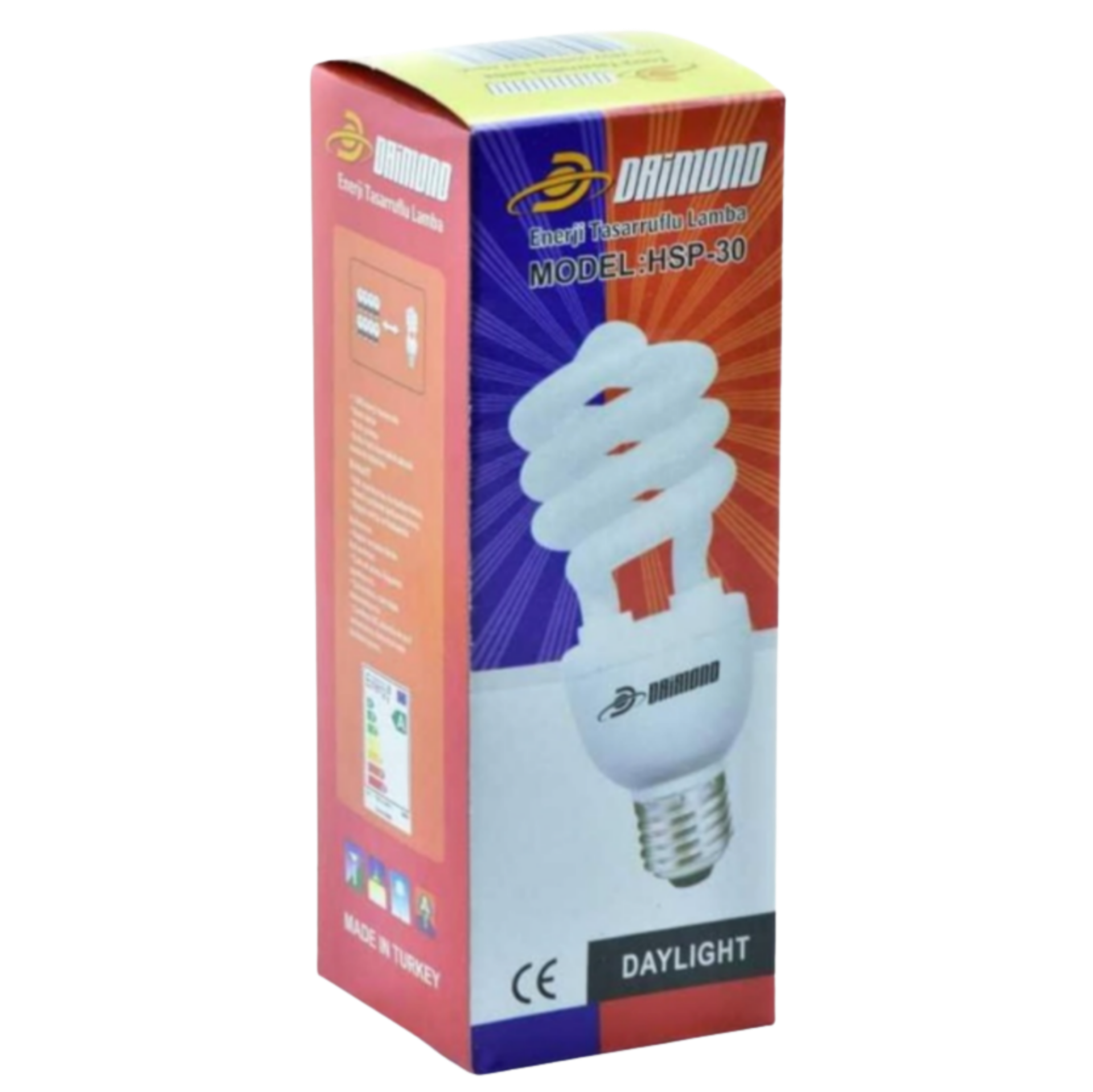 AMPUL DIAMOND TASARRUFLU 30W*10 BURGU