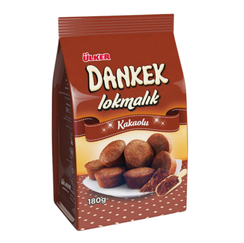 Ülker Dankek Lokmalık Kek 160 Gr X 8'li Paket Kakaolu