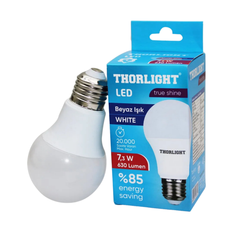 AMPUL THORLIGHT LED 7.3W10 MAVİ