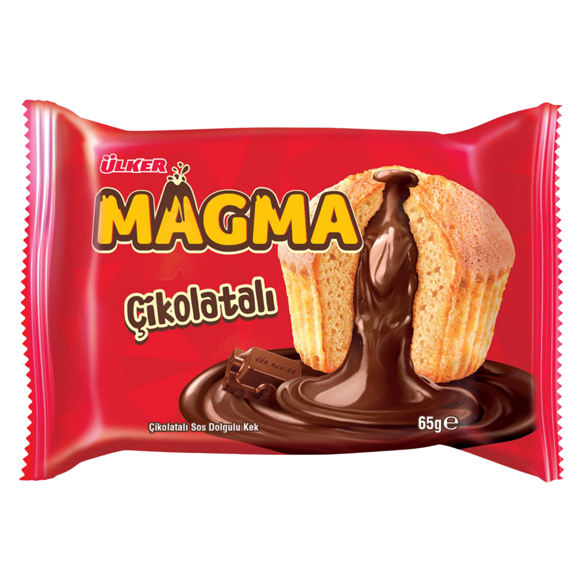 Ülker Dankek Magma Kek 65 Gr X 16'lı Koli Çikolatalı