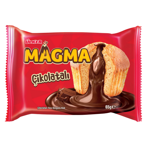 Ülker Dankek Magma Kek 65 Gr X 16'lı Koli Çikolatalı