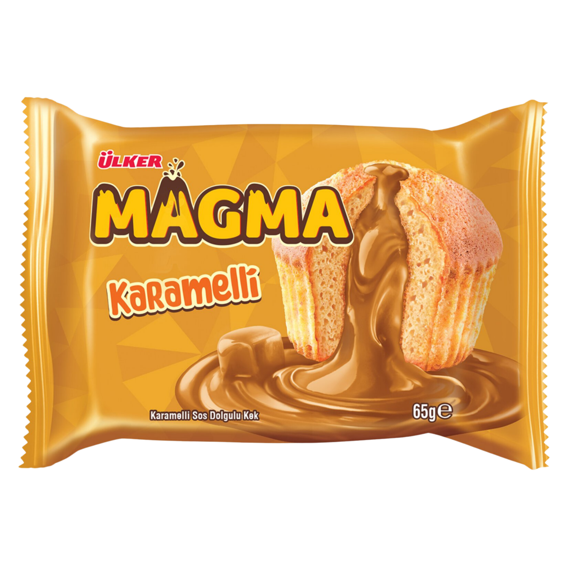 Ülker Dankek Magma Kek 65 Gr X 16'lı Koli Karamelli