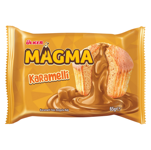 Ülker Dankek Magma Kek 65 Gr X 16'lı Koli Karamelli