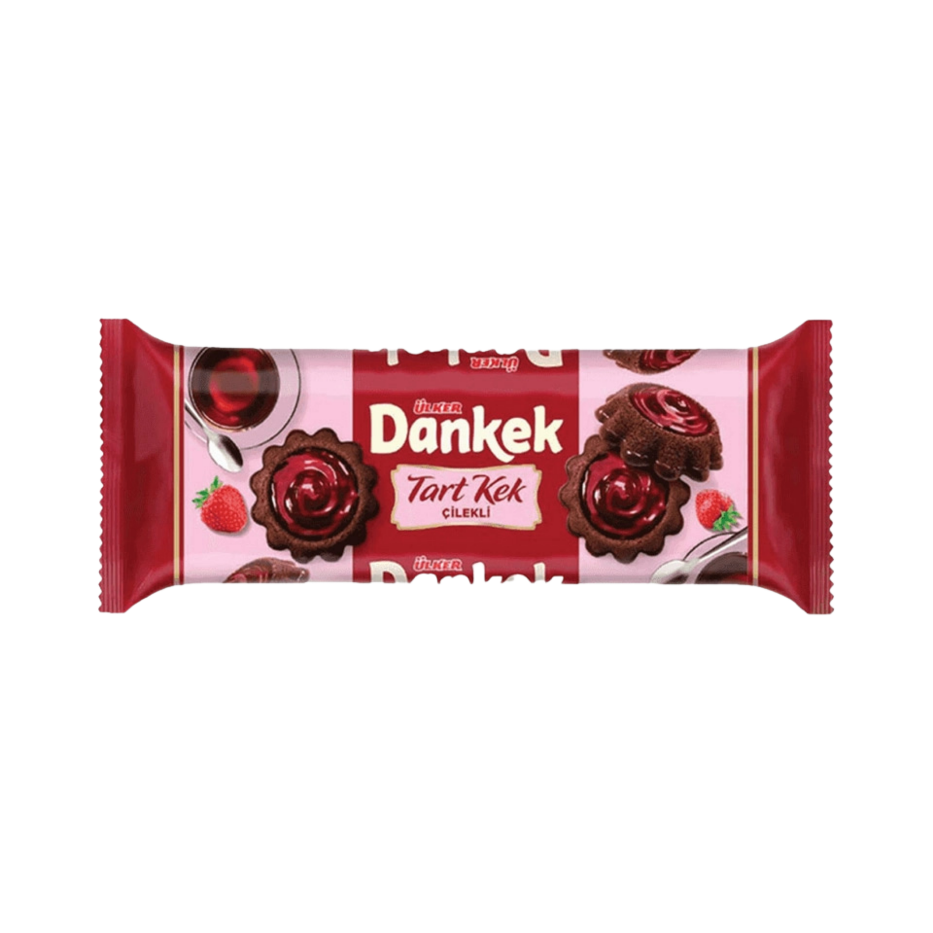 Ülker Dankek Tart Kek 180 Gr X 12'li Koli Çilekli