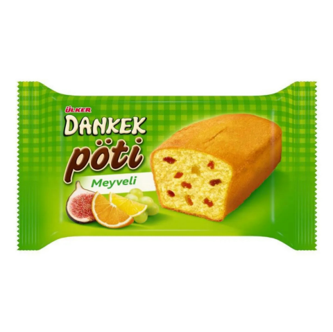 Ülker Dankek Pöti Kek 35 Gr X 24'lü Koli Meyveli
