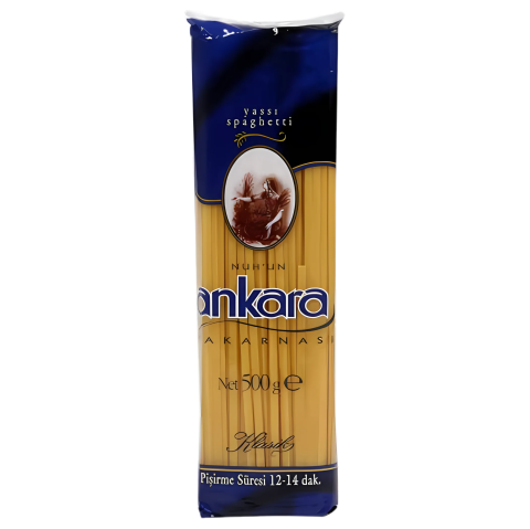 ANKARA MAK. YASSI SPAGETTİ 500 GR*20