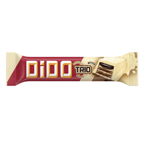 ÜLKER DIDO TRIO BEYAZ GOFRET 36.5GR*24