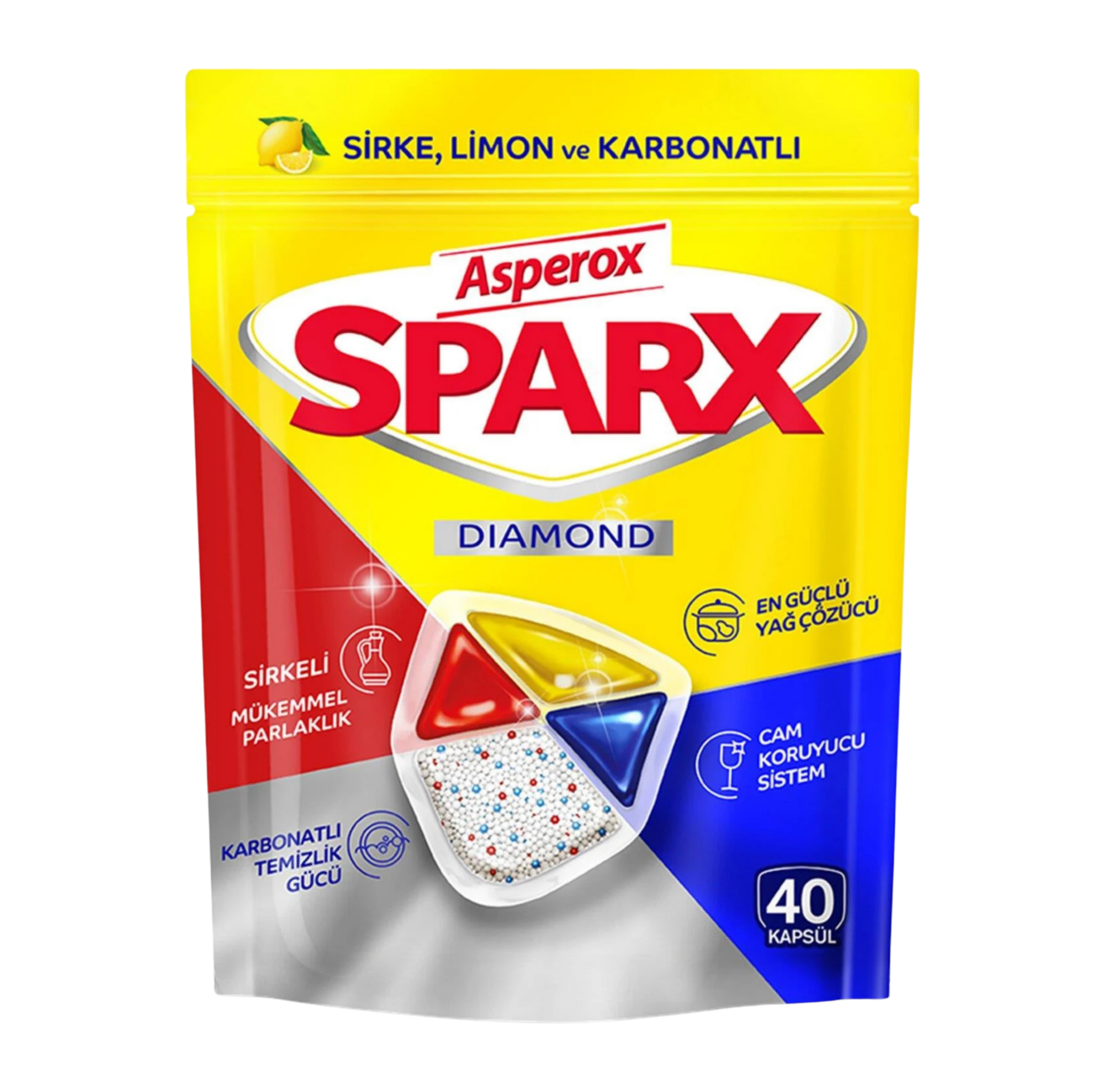 ASPEROX SPARX DIAMOND TABLET 40'LI*6