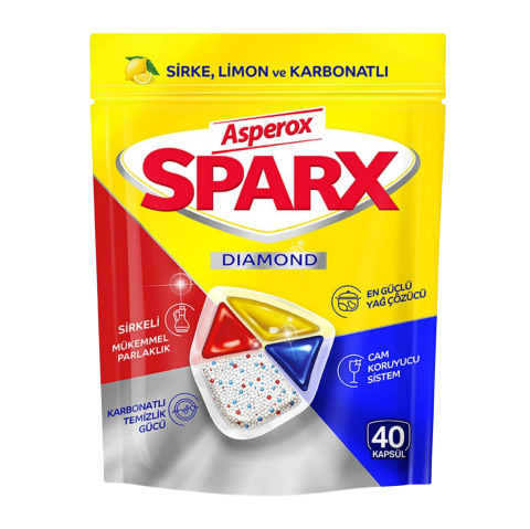 ASPEROX SPARX DIAMOND TABLET 40'LI*6