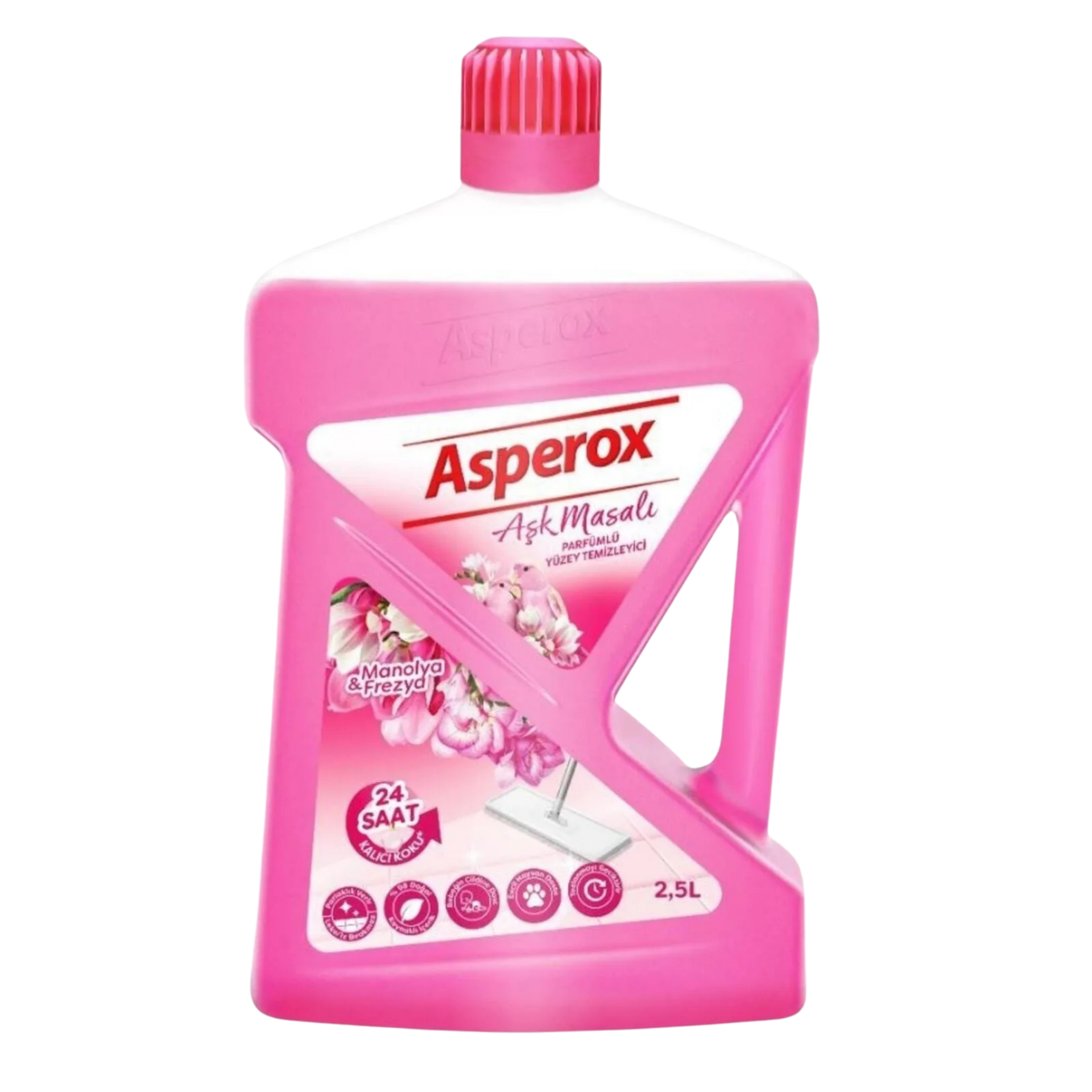 ASPEROX YÜZEY TEM. AŞK 2.5 LT*6 PEMBE