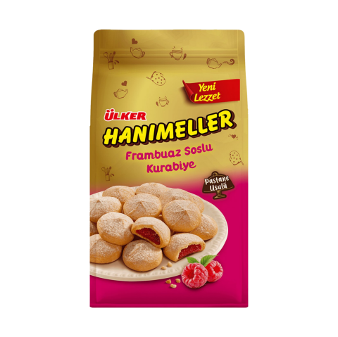 ÜLKER HANIMELLER POSET FRAMBUAZ 150GR*12AD