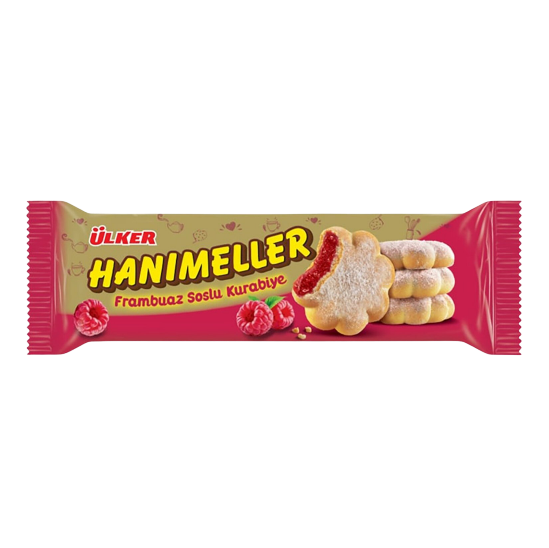 ÜLKER HANIMELLER RULO FRAMBUAZ 94.5GR*18