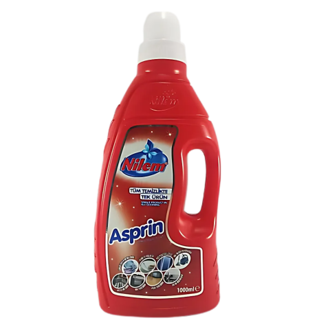 ASPIRIN NILEM BİTKİSEL ÇOK AMAÇLI TEM. 1 LT*12