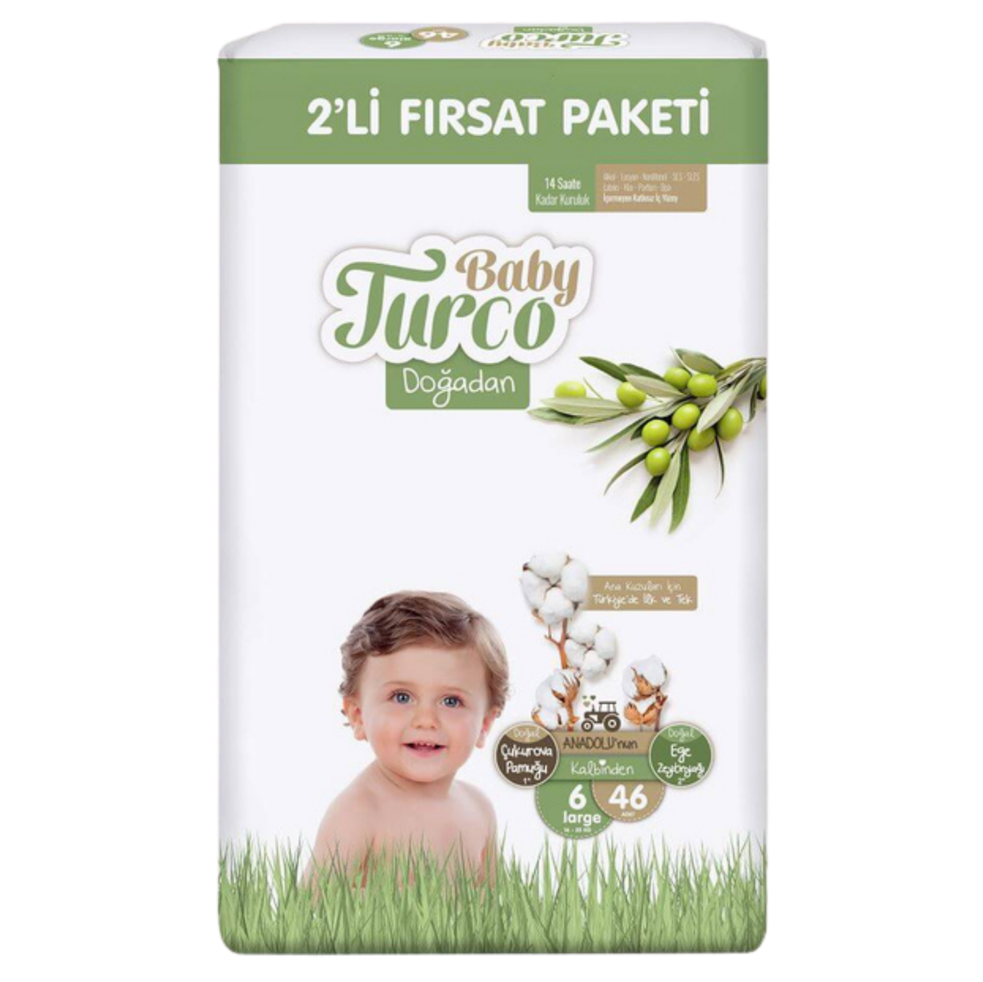 BABY TURCO FIRSAT 2'Lİ LARGE*3 6 NO 46 AD.