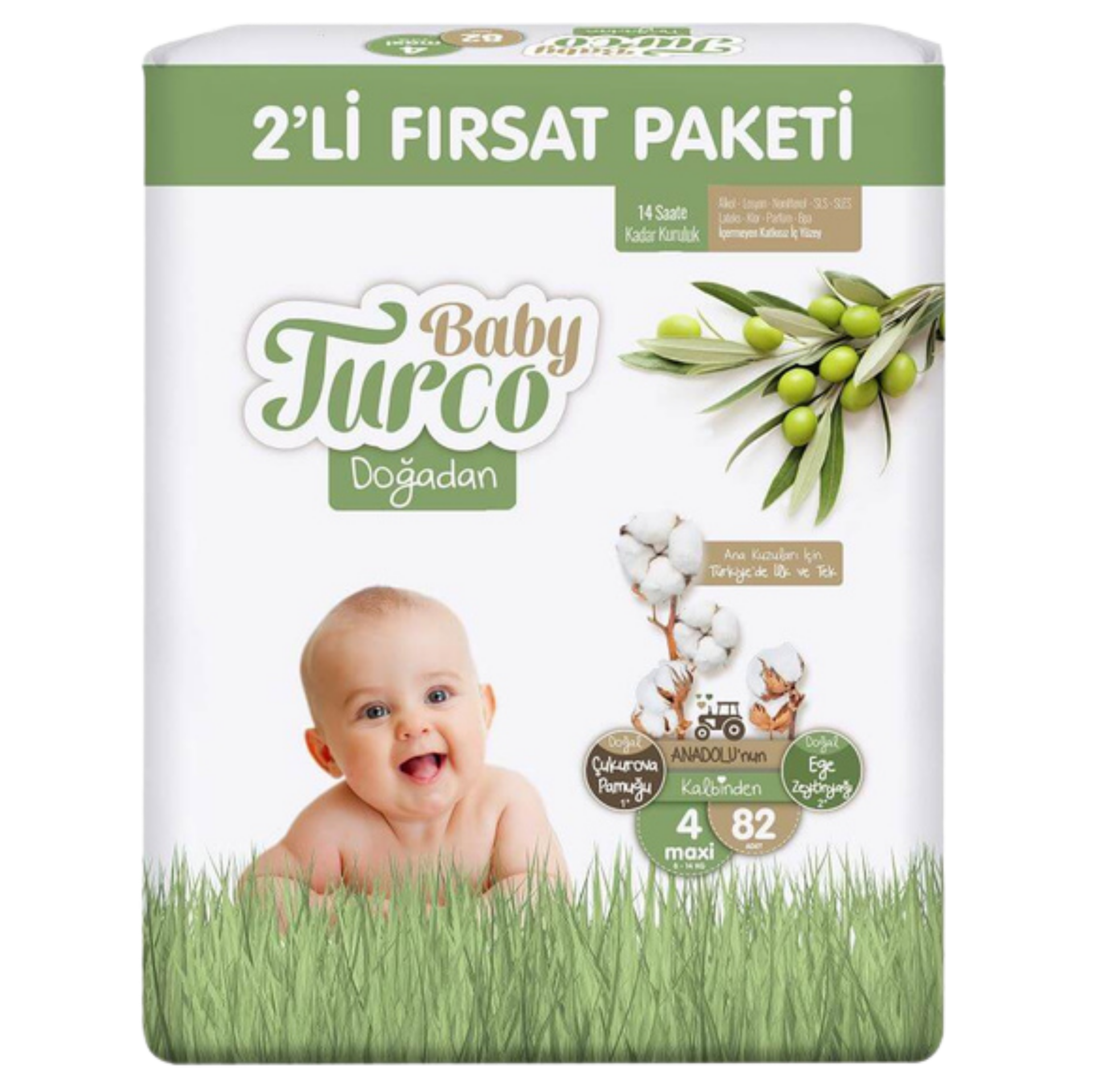 BABY TURCO FIRSAT 2'Lİ MAXI*3 4 NO 82 AD.
