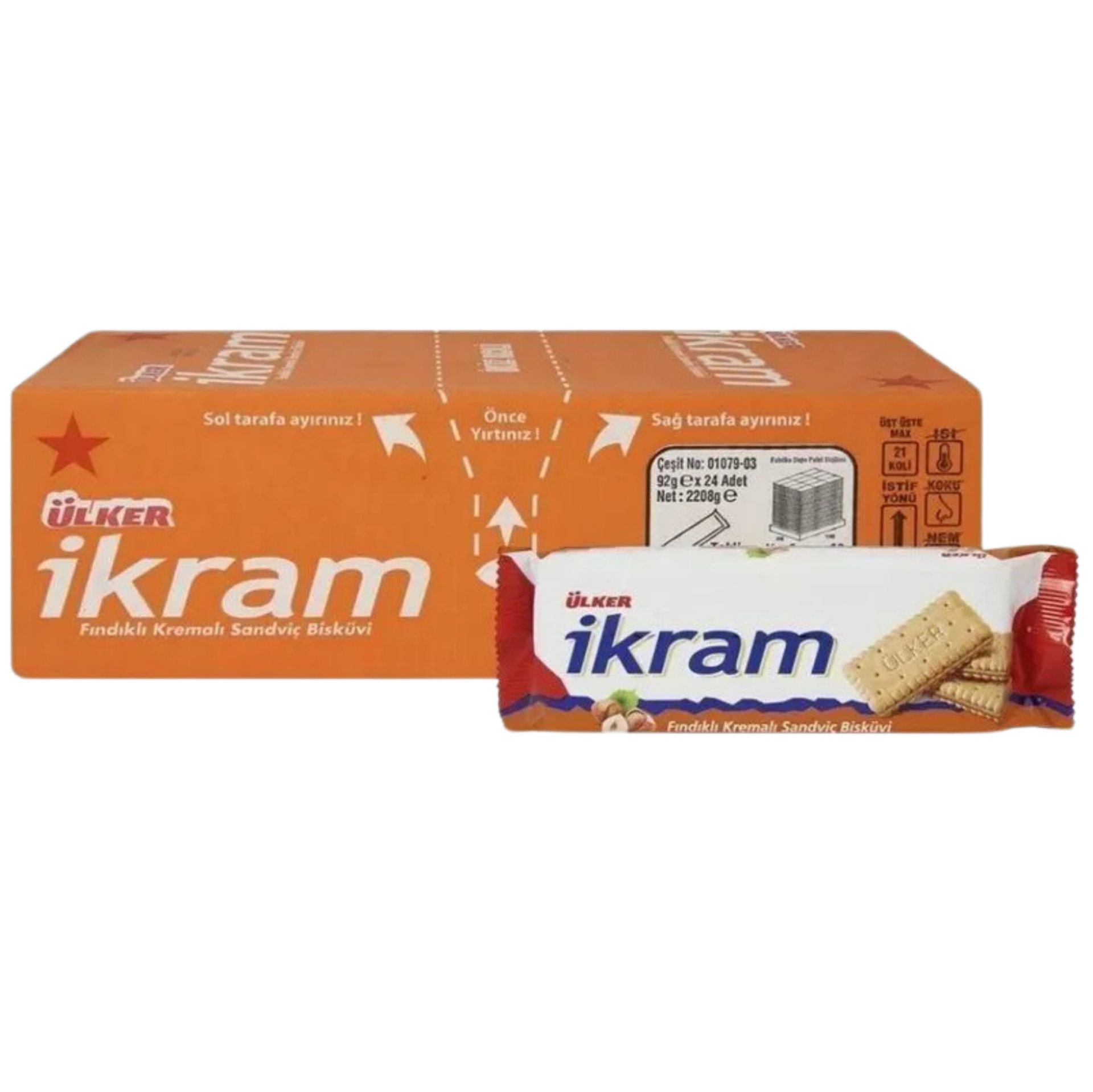 ÜLKER IKRAM FINDIKLI 84GR*24