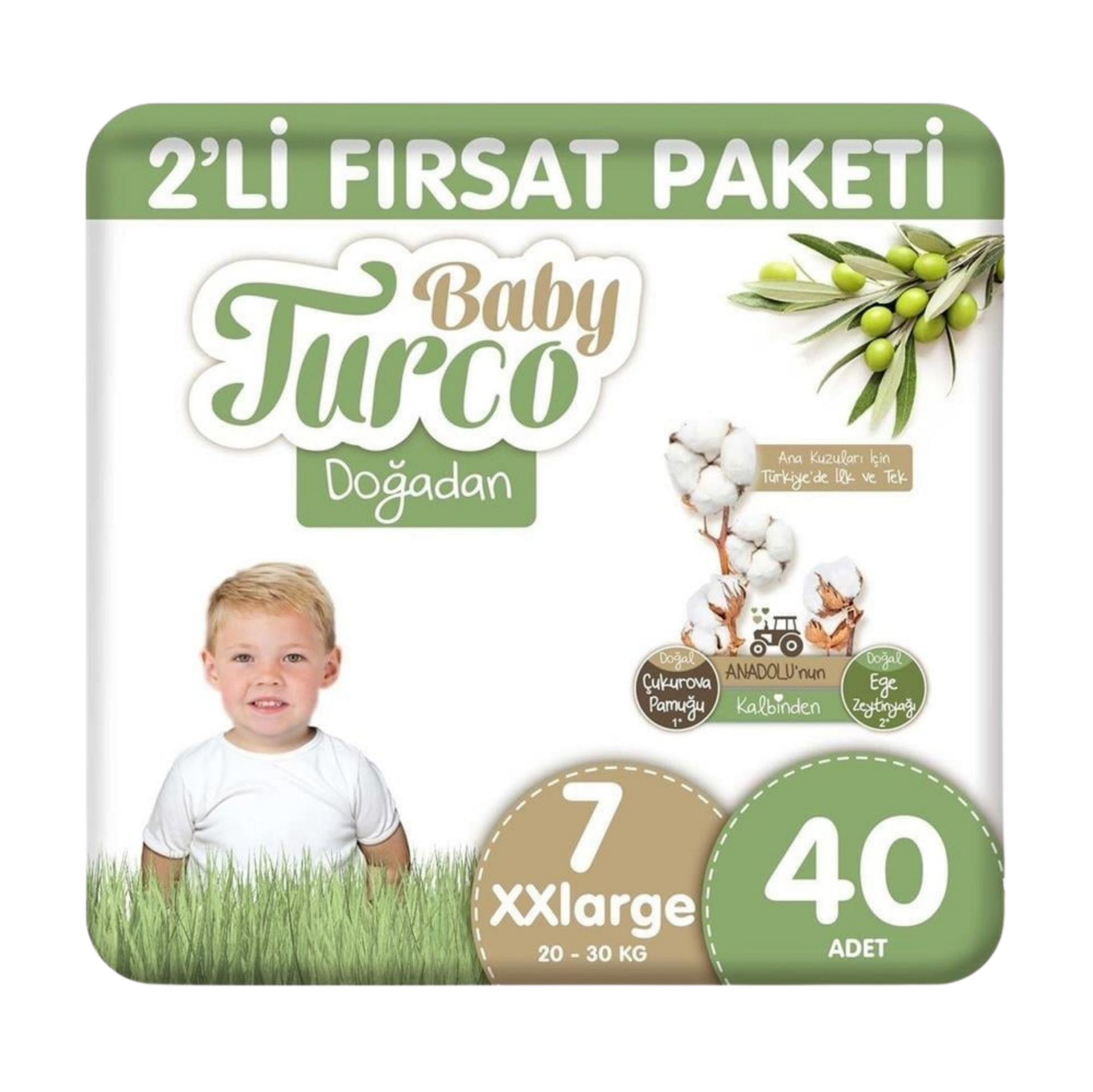 BABY TURCO FIRSAT 2'Lİ XLARGE 3 7 NO 40 AD.