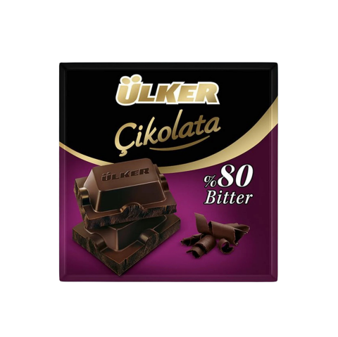 ÜLKER KARE BITTER %80*6