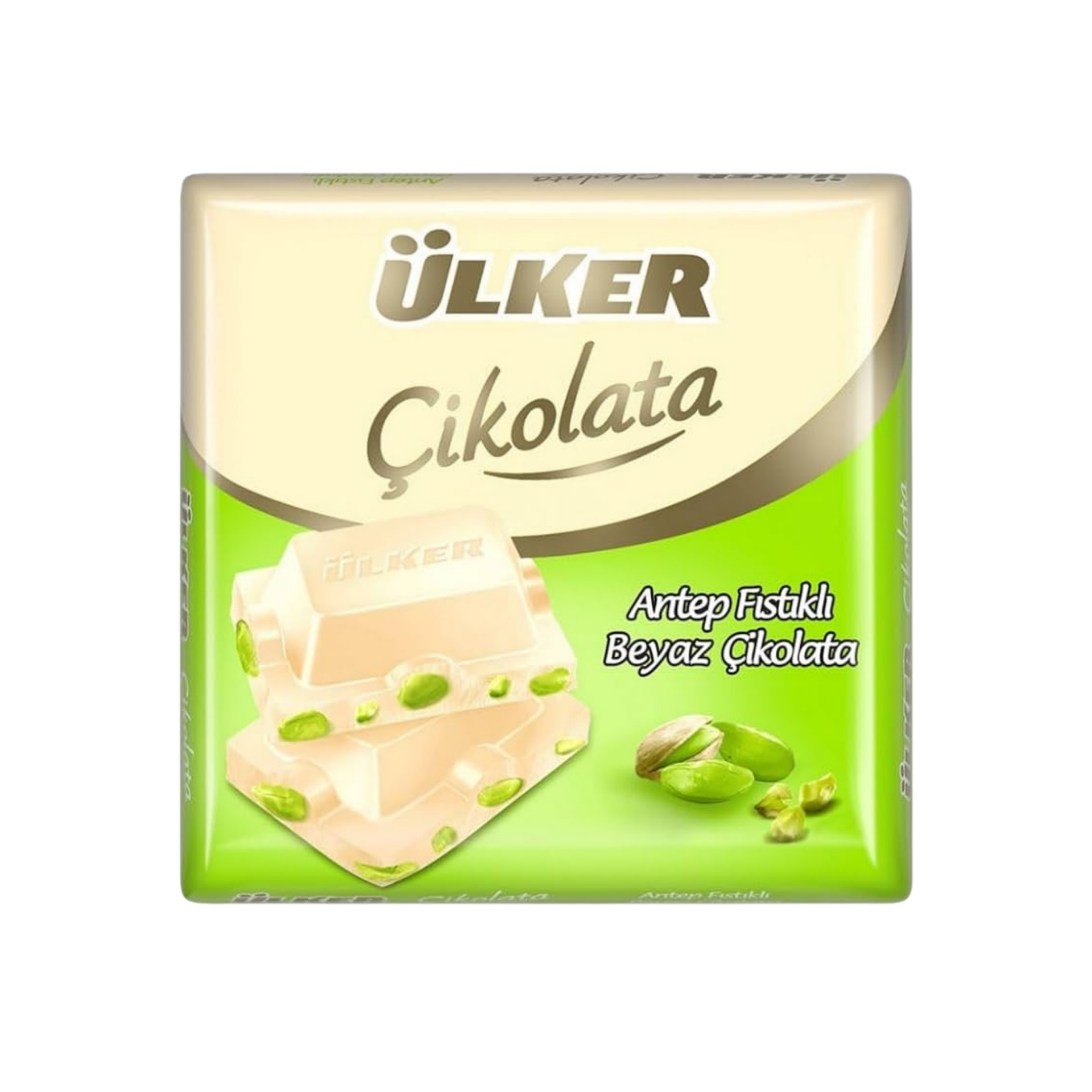 ÜLKER KARE BEYAZ FISTIKLI 65GR*6