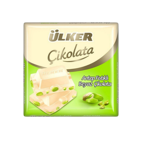 ÜLKER KARE BEYAZ FISTIKLI 65GR*6