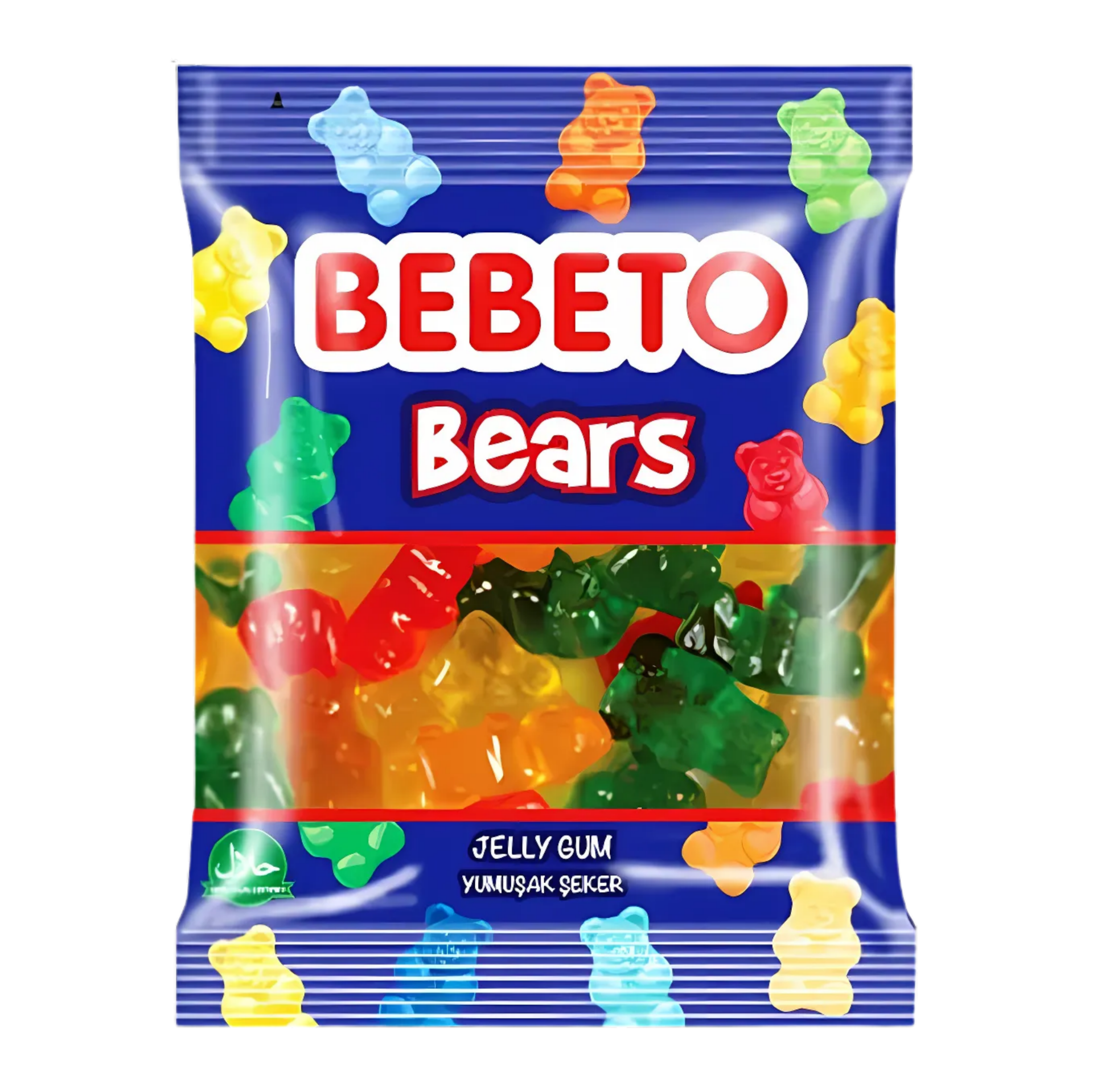 BEBETO BEARS MINI JELIBON KÜRE 8GR*80