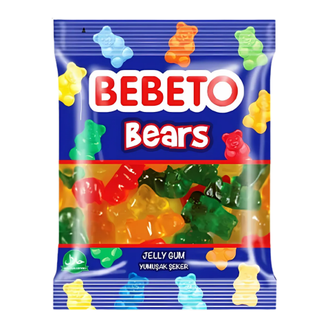 BEBETO BEARS MINI JELIBON KÜRE 8GR*80