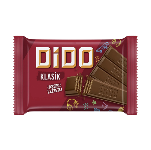 ÜLKER KARE DIDO CIK.GOFRET 55.5GR*12